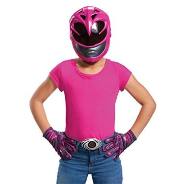 Imagem de Kit de acess rios para crian as do filme Power Ranger rosa