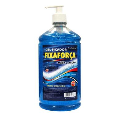 Imagem de Gel Capilar FixaForça Pétalas Azul 1kg