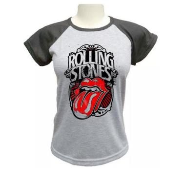 Imagem de Camiseta Babylook Rolling Stones - Alternativo Basico