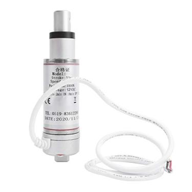 Imagem de ASHATA de elevação do motor do atuador linear elétrico 100 kg Carga 50 mm Curso 12 mm/s DC confiabilidade e estabilidade (12 VDC)