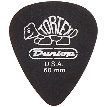 Imagem de JIM DUNLOP 488P.60 Pitch Black, .60 mm, pacote com 12/jogador
