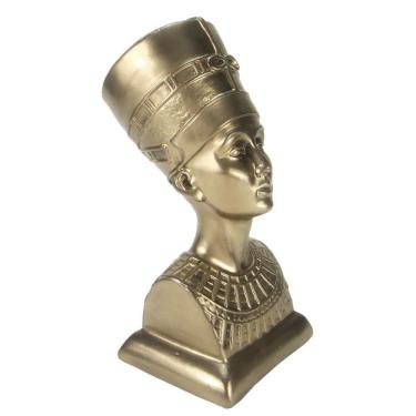 Imagem de Busto Da Rainha Nefertiti Estatueta Egípcia - Egito Faraó