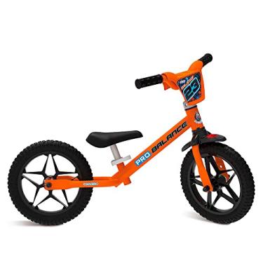 Imagem de Bandeirante Bicicleta de Equilibrio Balance Pro, Modelo: 3405, Cor: Laranja, Tamanho:Unico