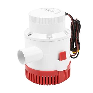 Imagem de Bomba de porão elétrica, bomba de água Blige de 12 V 3700 GPH 3,8 cm de saída impulsor elétrico semi aberto para barco/iate
