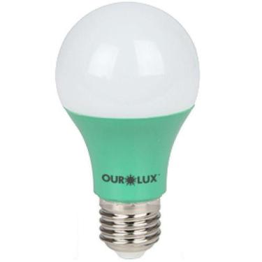 Imagem de Lâmpada Led S60 Bulbo Colors 7 Watts Bivolt Verde - Ourolux