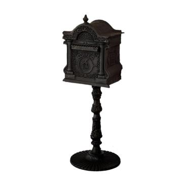 Imagem de Caixa Correio Cartas Colonial Havaí Com Pé Romano Em Ferro