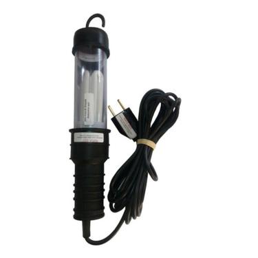 Imagem de Pendente Luz Bastão Fluorescente Fio 8mt Com Lâmpada 220 V