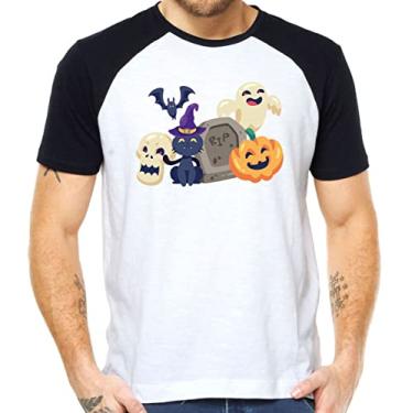 Imagem de Camiseta halloween terror dia das brucas sexta feira 13 Cor:Branco;Tamanho:GG