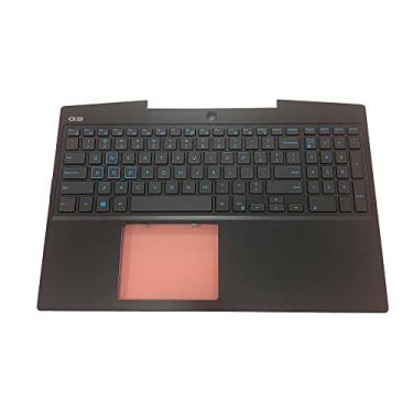 Imagem de Substituição para Dell G Series G3 15 3590 Laptop Upper Case Apoio de Palma Teclado Sem Retroiluminação Touchpad Montagem Parte P0NG7 0P0NG7