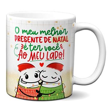 Imagem de Caneca Natal Flork Melhor Presente é Você ao Meu Lado (Branca)