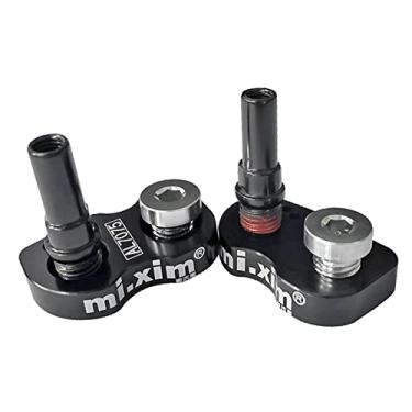 Imagem de Colaxi Conversor de de Extensão de Freio de Bicicleta 406 para 451 com Calibrador de Alongamento de Conversão de Porca, PRETO