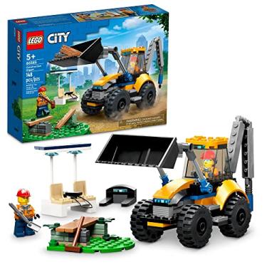 Imagem de LEGO City Escavadeira de Construção 60385 (148 peças); Conjunto de Construção