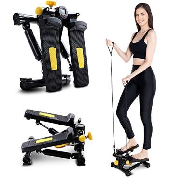 Imagem de Mini Stepper Simulador Caminhada Exercício Pernas Glúteos Fitness