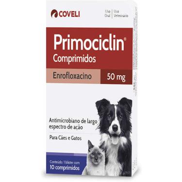 Imagem de Antimicrobiano Coveli Primociclin para Cães e Gatos - 50 mg