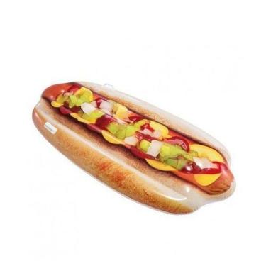 Imagem de Colchao Inflavel Para Piscina Hotdog Intex 58771 - Hasbro