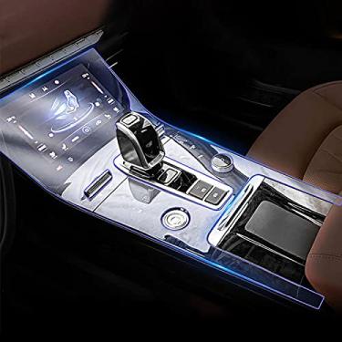 Imagem de TTOILS Película protetora TPU transparente da tela da engrenagem do console central do interior do carro, para Chery Tiggo 8 Pro 2021 Acessórios