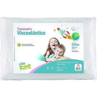Imagem de Travesseiro Nasa Kids Viscoelástico 50X70cm Para Crianças Entre 2 E 8