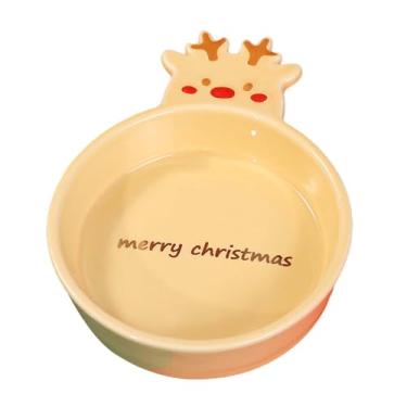 Imagem de Generic Louça de natal, pratos de sobremesa cerâmicos decoração pratos de jantar do feriado para festival festa de casamento casa, Prato de Molho