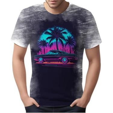 Imagem de Camiseta Camisa Estampadas Carros Moda Cenário Praia Hd 5 - Enjoy Shop