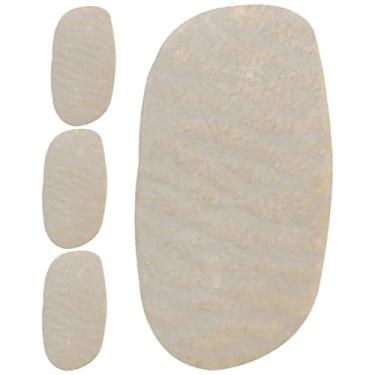 Imagem de SUPVOX 4 peças almofada de proteção de ponte de cordas almofadas de couro para ponte de violoncelo ferramenta de substituição para violino ferramenta de substituição de violino acessório para violino