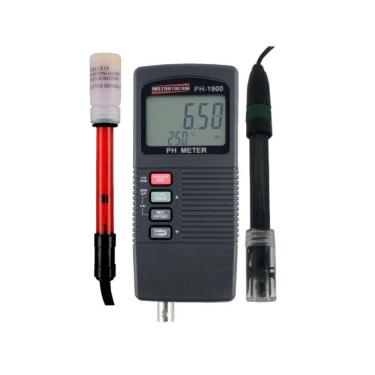 Imagem de Kit Medidor Ph Digital Datalogger Ph-1900 Eletrodo Ph Tipo Combinado Bnc Epc-70 Orp Epó...