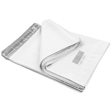 Imagem de iMBAPrice Envelopes de envio de envelopes de poliéster, 25 x 33 cm, 100 sacos (branco)