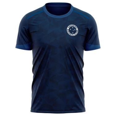 Imagem de Camiseta Braziline Panoramic Cruzeiro Masculino - Marinho-Masculino