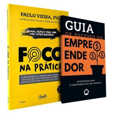 Imagem de Kit Guia De Sucesso Do Empreendedor + Foco Na Prática - Editora Gente
