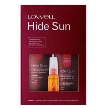 Imagem de Lowell Hide Sun Kit -  Shampoo + Condicionador + Fluído Kit-Unissex