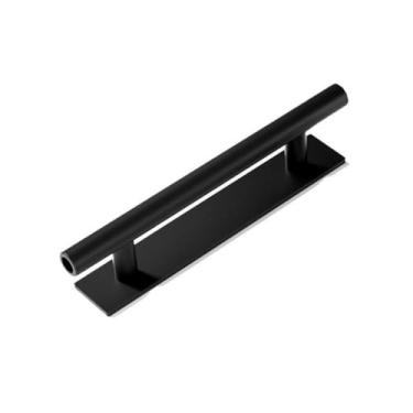 Imagem de Maçaneta de madeira para janela e porta, movimento de vidro para varanda, alça pequena montada autoadesiva e botão de tração, cor 5