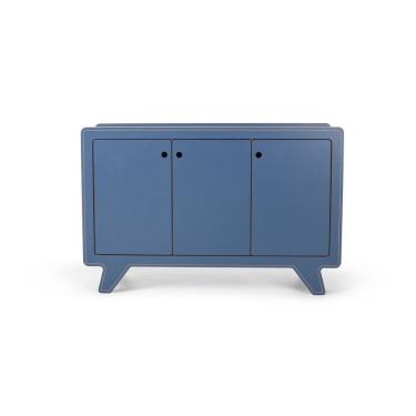 Imagem de Buffet para Sala de Jantar 3 Portas James Azul