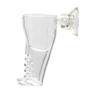 Imagem de Generic Alimentador de peixes acrílico alimentador de aquário montado coluna de artemia alimentador de peixes camarão tubo de alimentação para tanque de, sem tampa