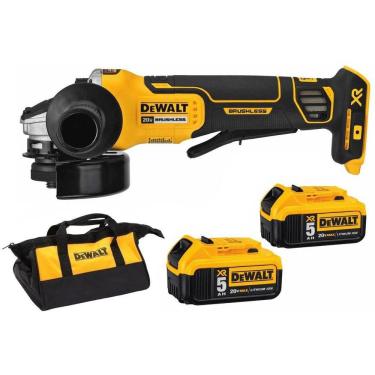 Imagem de Esmerilhadeira Bateria 20V 4.1/2 2 Baterias E Bolsa Dcg413P2 Dewalt