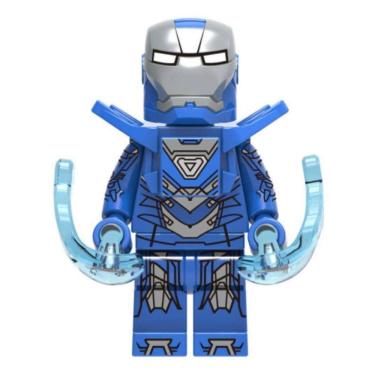 Imagem de Boneco Blocos De Montar Homem De Ferro Armadura Mark Mk30