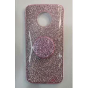 Imagem de Capa Capinha Compatível Com motolora moto g6 plus Glitter Brilhante Di