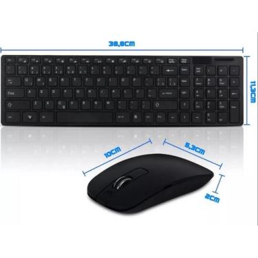 Imagem de Kit home office Teclado Numérico, Mouse sem fio silencioso e Suporte p