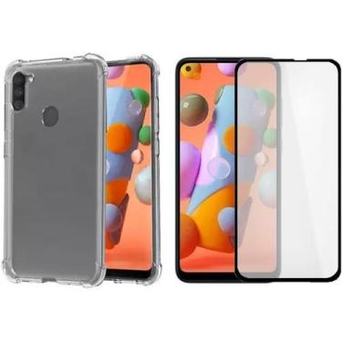 Imagem de Capinha Anti Impacto + Película 3D Cobre Toda Tela Galaxy A11 - Univer