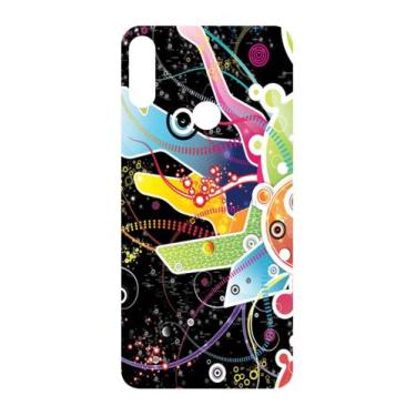 Imagem de Capa Adesivo Skin058 Verso Para Zenfone Max Pro (m2) Zb631kl - KawaSki