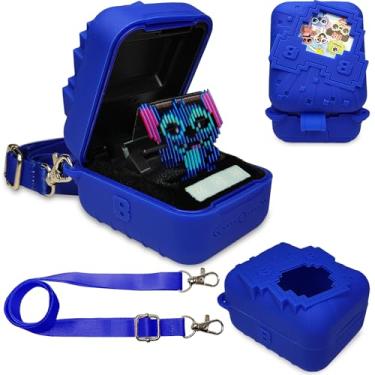 Imagem de JCHPINE Silicone Cover Case for Bitzee Disney Interactive Toy Digital Pet and Case, Protective Skin Sleeve for Bitzee Disney Virtual Electronic Pets (Blue)