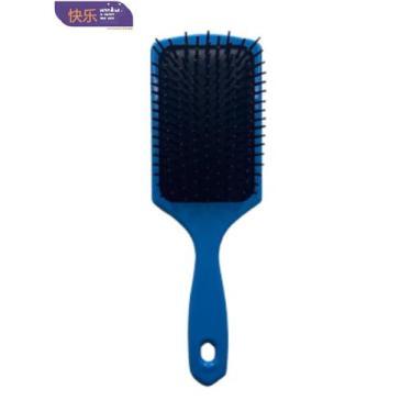 Imagem de Escova de Cabelo Raquete Pentear e Desembaraçar Almofadada Quadrada Ta