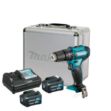 Imagem de Furadeira Parafusadeira Impacto 2 Bateria 12v 4ah Hp333 Com Maleta - M