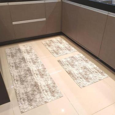 Imagem de Kit Trio Para Cozinha Passadeira Moderna Não Escorrega - Casa Decor, M