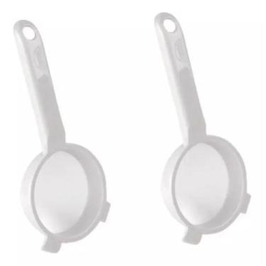 Imagem de Kit 2 peneira nylon 7 cm plasutil -1188