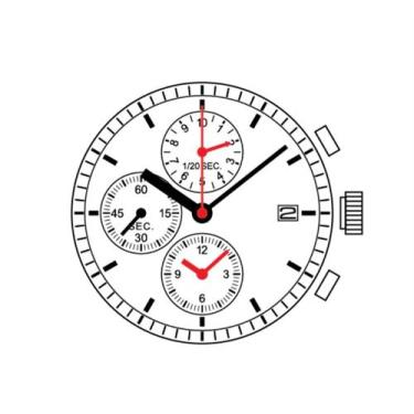 Imagem de 01 Mecanismo YM92 Cronógrafo Central - Seiko