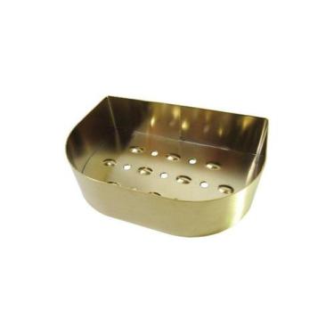 Imagem de Saboneteira Dourada Para Fixar Na Parede - By Fineza