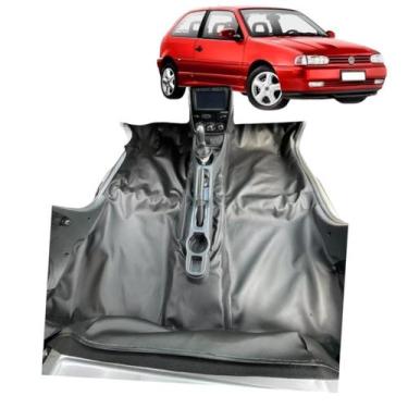 Imagem de Tapete emborrachado do gol g2/g4 bola 2 portas grafite fosco - MANOS T