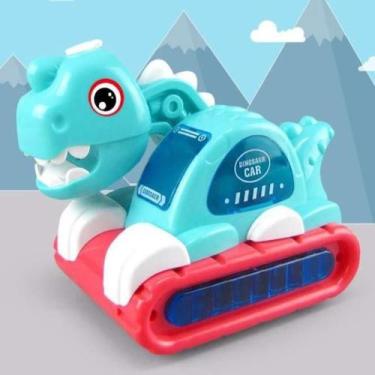 Imagem de Brinquedo Tanque Dinossauro Solta Fumaça Com Luzes, Música E Movimento