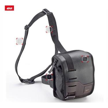 Imagem de Bolsa Lateral Pochete De Perna Moto Givi 3 Litros Crm104