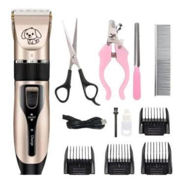 Imagem de Máquina De Tosa Cachorro Gato Pet Dog Hair Clipper Sem Fio - Tosarpet