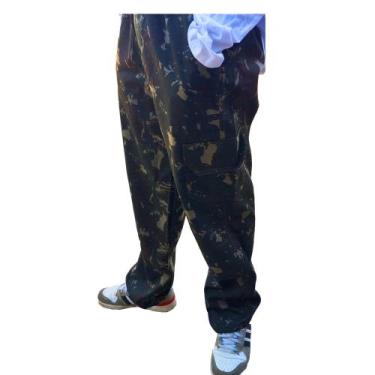 Imagem de Calça Cargo Militar Tatica Camuflada exercito Casual Skate Sarja Resis